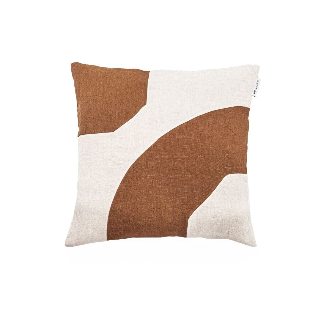 Meira Housse de coussin Brown Sugar | 50x50cm
