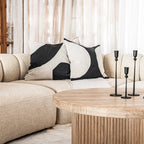 Meira Housse de coussin Charocal | 50x50cm