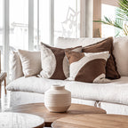 Meira Futa de coussin Mocha | 50x50cm