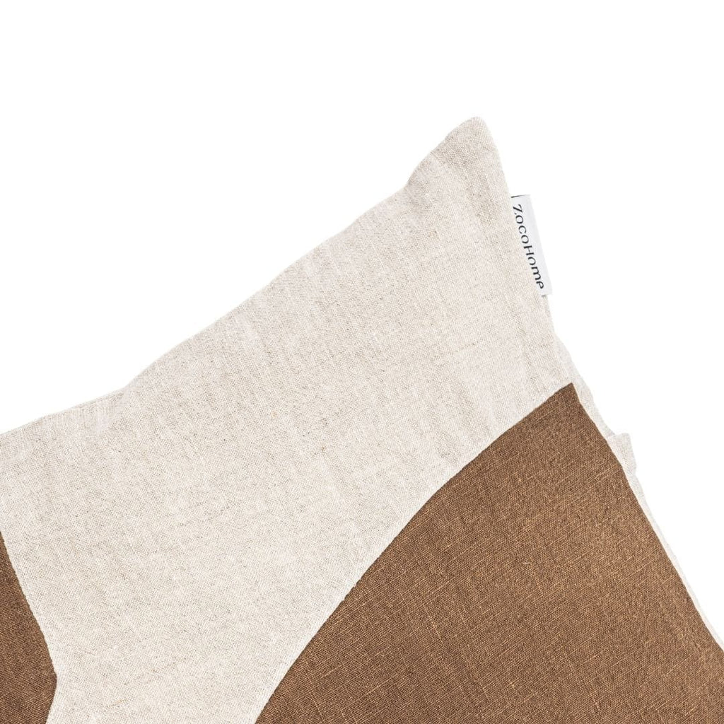 Meira Futa de coussin Mocha | 50x50cm