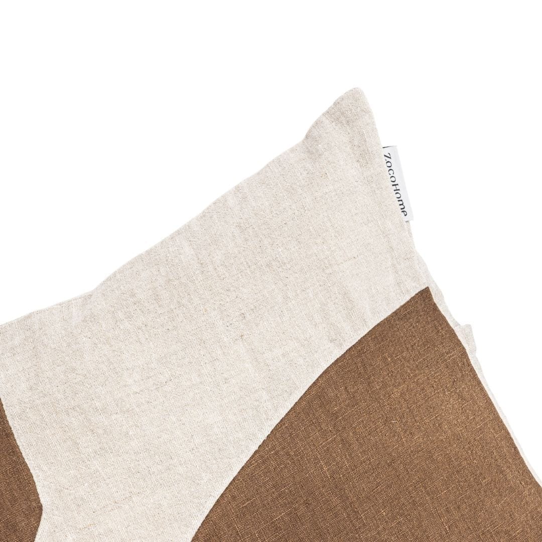 Meira Futa de coussin Mocha | 50x50cm