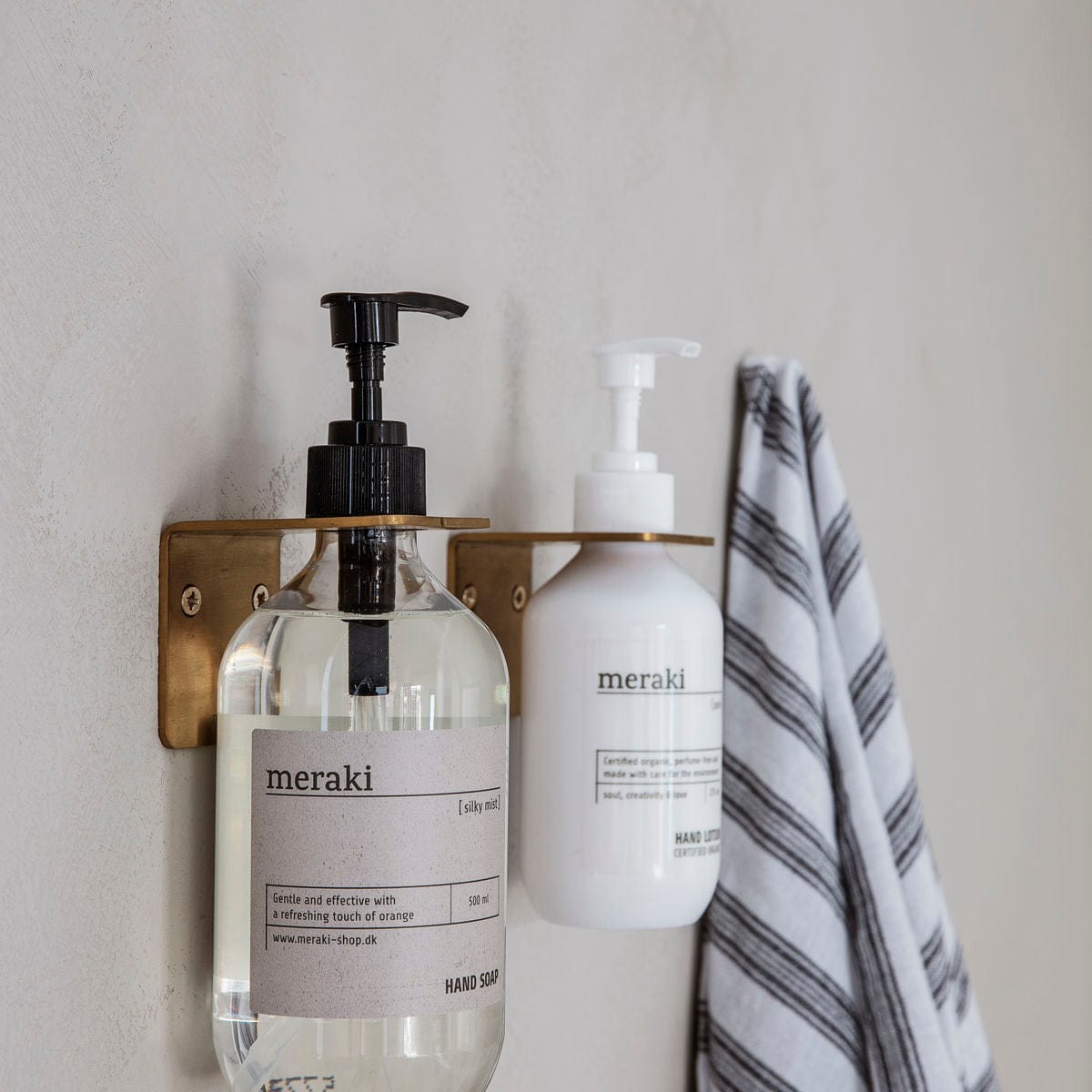 Porte-bouteille Meraki | laiton 5,8x6,7x5,8cm