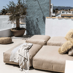 Module latéral d'extérieur Vetsak | Taille moyenne 105x31x60cm