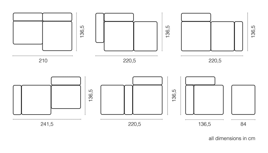 Canapé-lit d'extérieur Vetsak L | 136,5x220,5x60cm