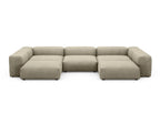 Canapé d'extérieur en forme de U Vetsak L | 378x241.5x60cm
