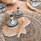 Mini Tagine | Noir et Blanc 9cm