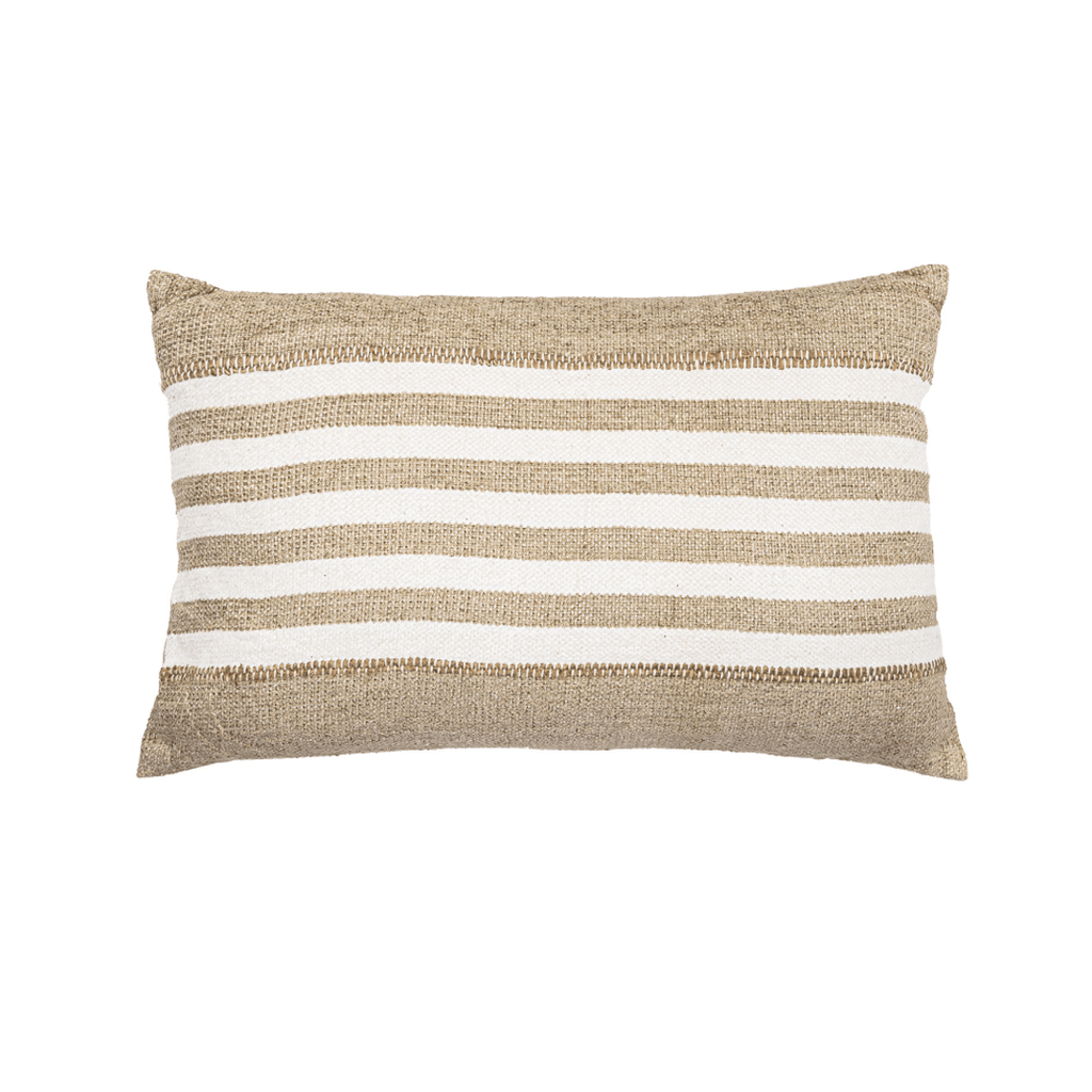 Coussin rectangulaire rayé Minoa | 60x40cm
