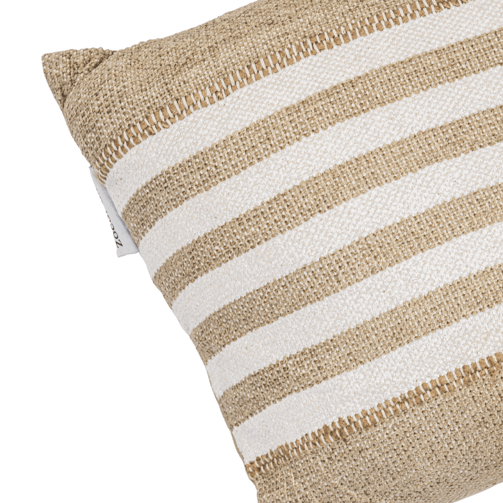 Coussin rectangulaire rayé Minoa | 60x40cm