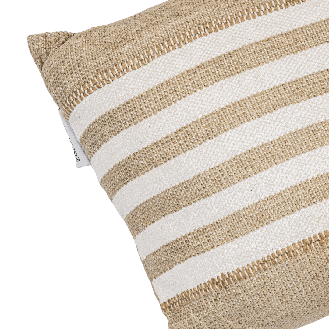 Coussin rectangulaire rayé Minoa | 60x40cm