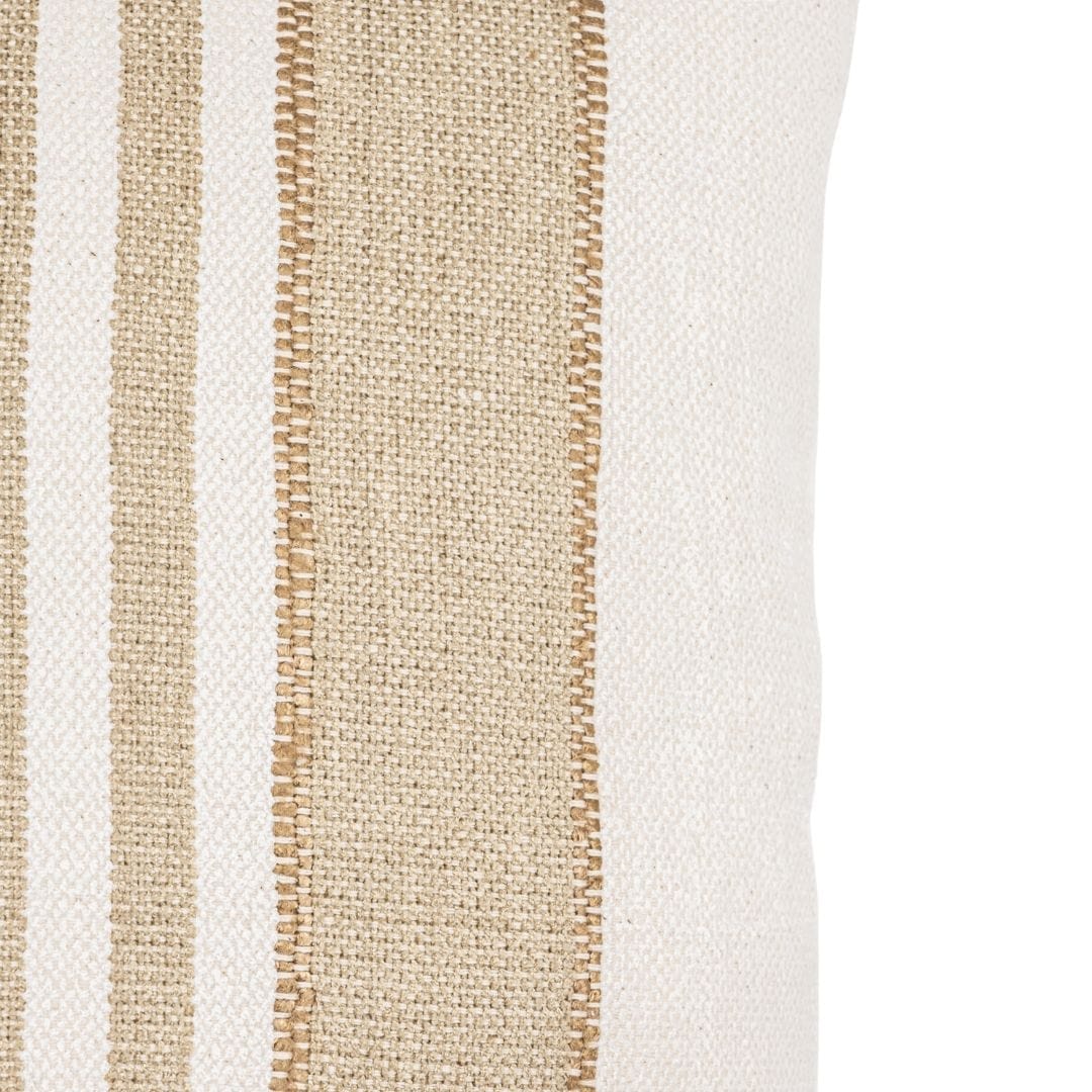 Coussin carré rayé Minoa | 50x50cm