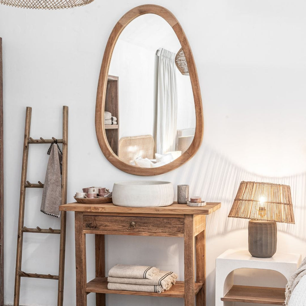 Miroir abstrait Munduk | 80x120cm