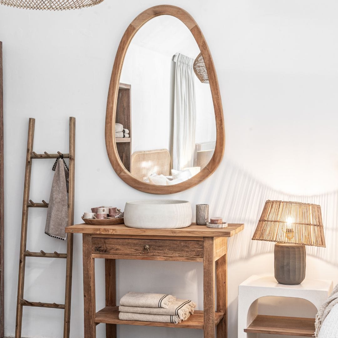 Miroir abstrait Munduk | 80x120cm