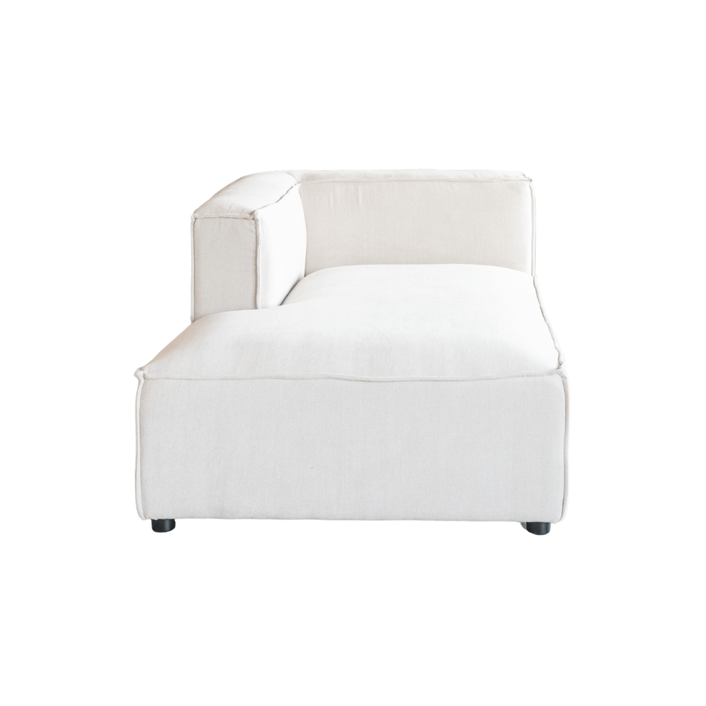 Chaise longue d'angle gauche Mykonos Soma | 100x170x70cm