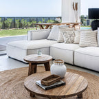 Chaise longue d'angle gauche Mykonos Soma | 100x170x70cm