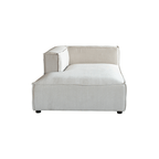 Chaise longue d'angle gauche Mykonos Soma | 120x170x70cm