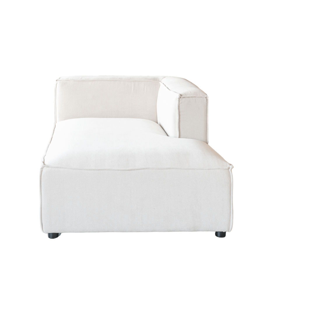 Chaise Longue d'Angle Droite Mykonos Soma | 100x170x70cm