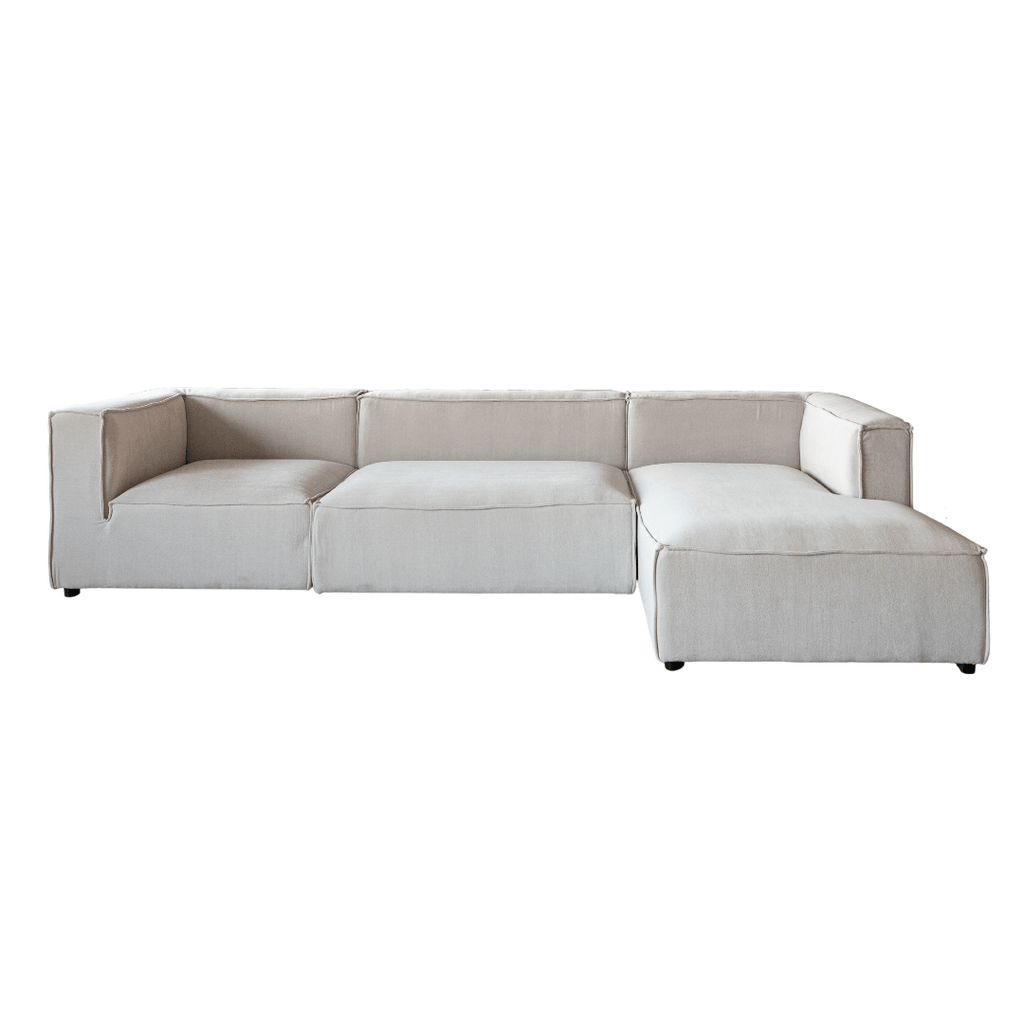 Chaise Longue d'Angle Droite Mykonos Soma | 100x170x70cm