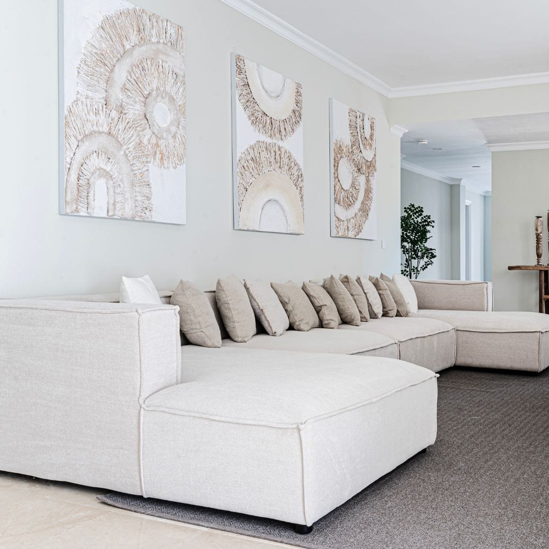 Chaise Longue d'Angle Droite Mykonos Soma | 100x170x70cm