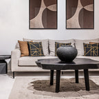 Table basse Nature | Noire | 100 cm