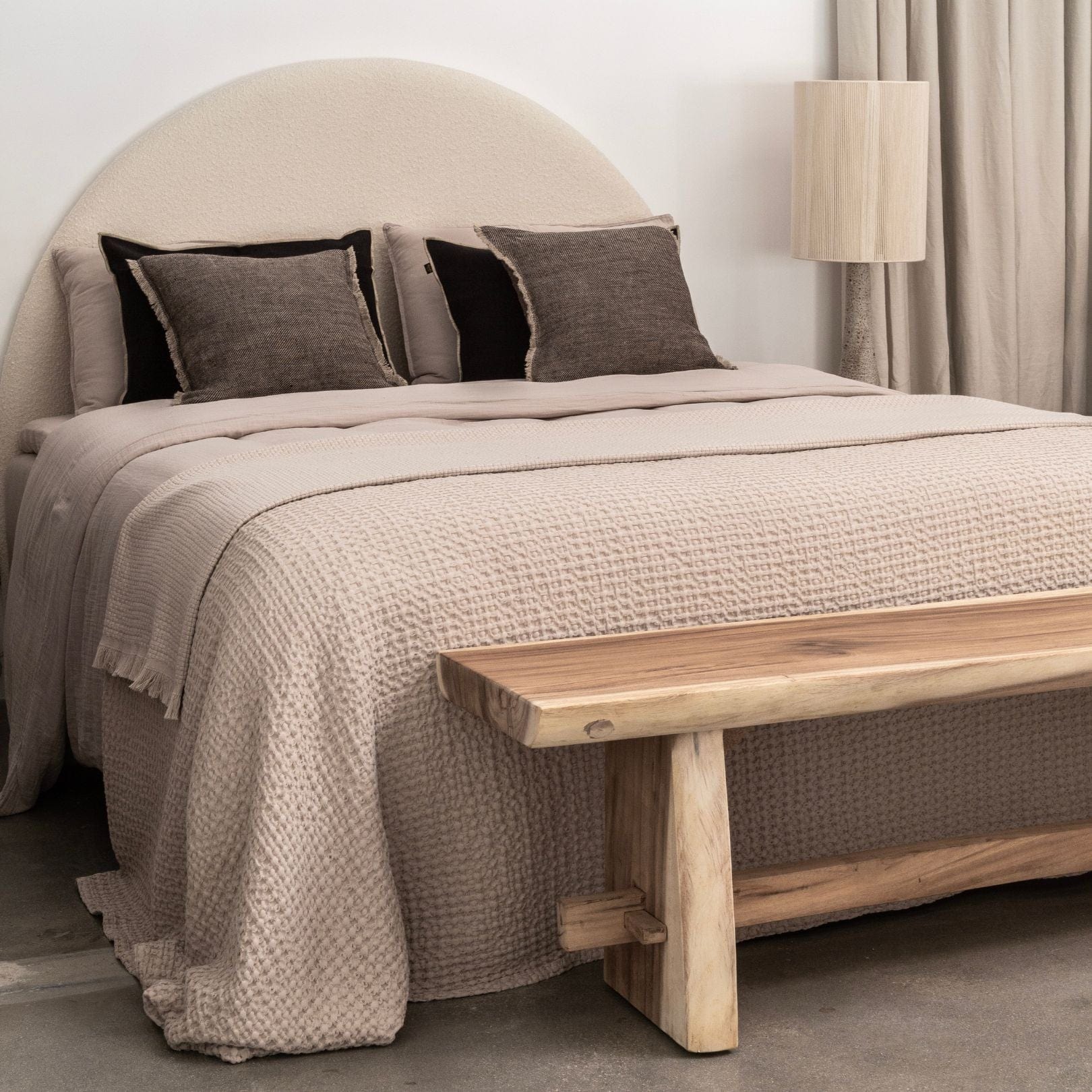 Tête de lit incurvée Noku | 160 cm