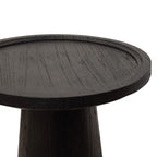 Table basse Nuku | Noire 50cm