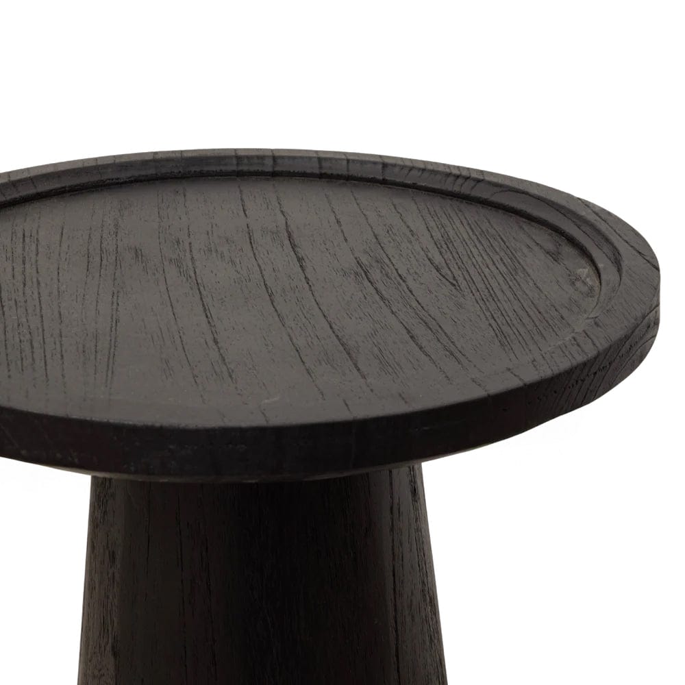 Table basse Nuku | Noire 50cm