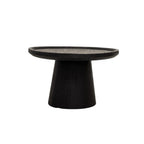 Table basse Nuku | Noire 65cm
