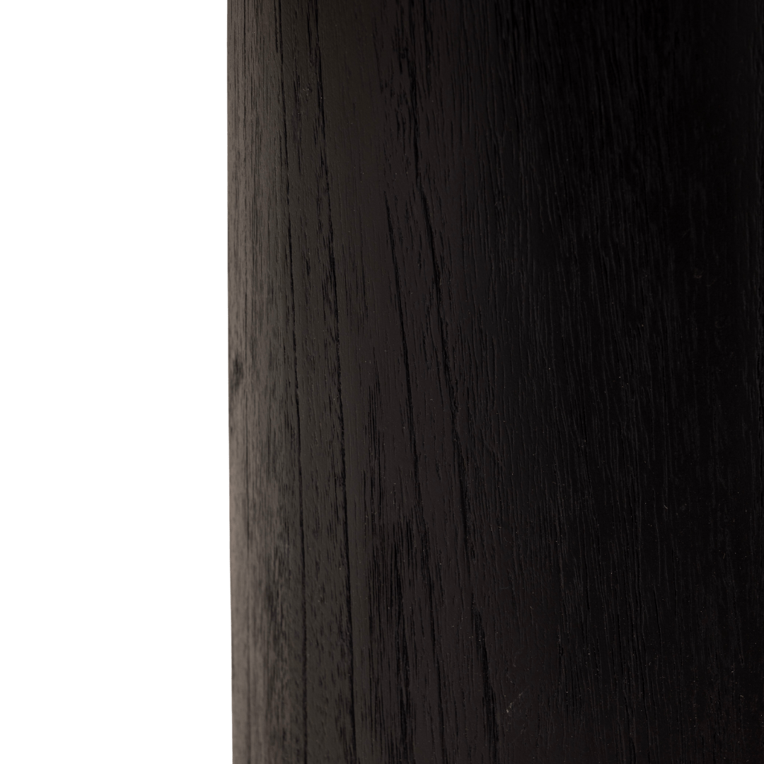 Table basse Nuku | Noire 80cm