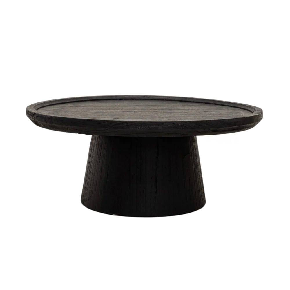 Table basse Nuku | Noire 80cm
