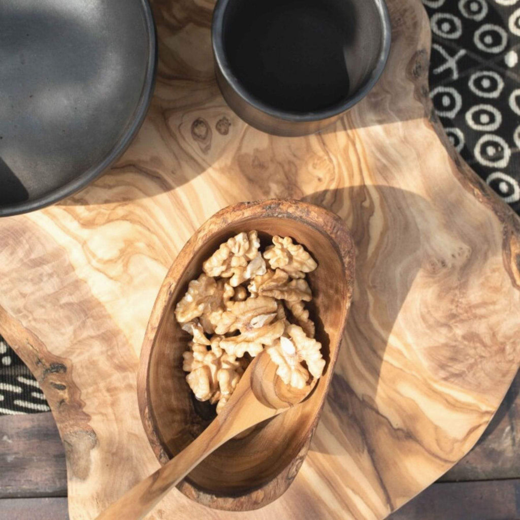 Bol à apéritif en bois d'olivier | 14x9cm