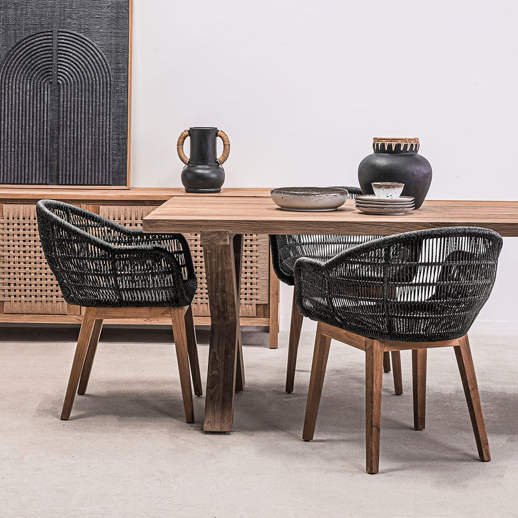 Chaise Organic | Noire