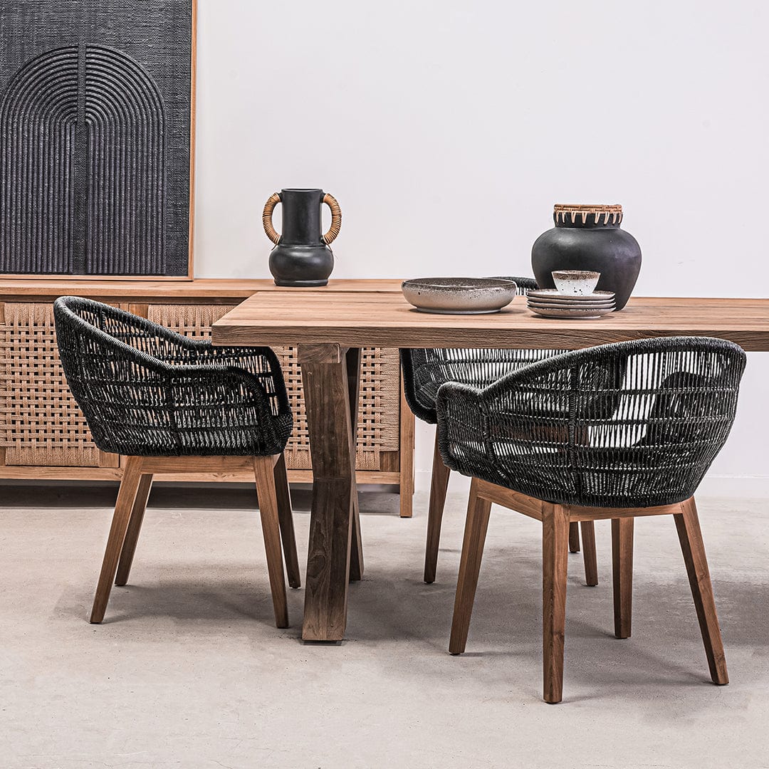 Chaise Organic | Noire