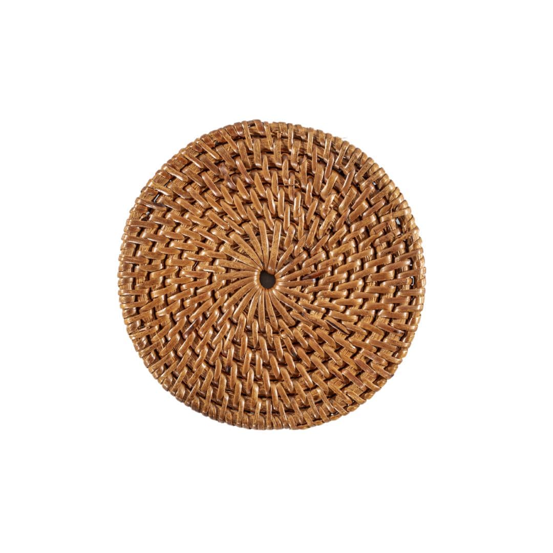 Sous-verres en rotin bio | Lot de 6