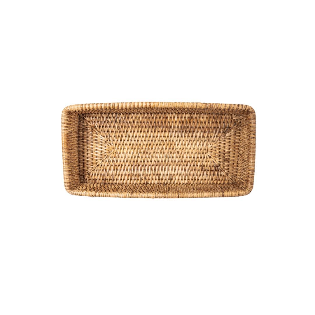 Boîte de rangement en rotin naturel | 30cm