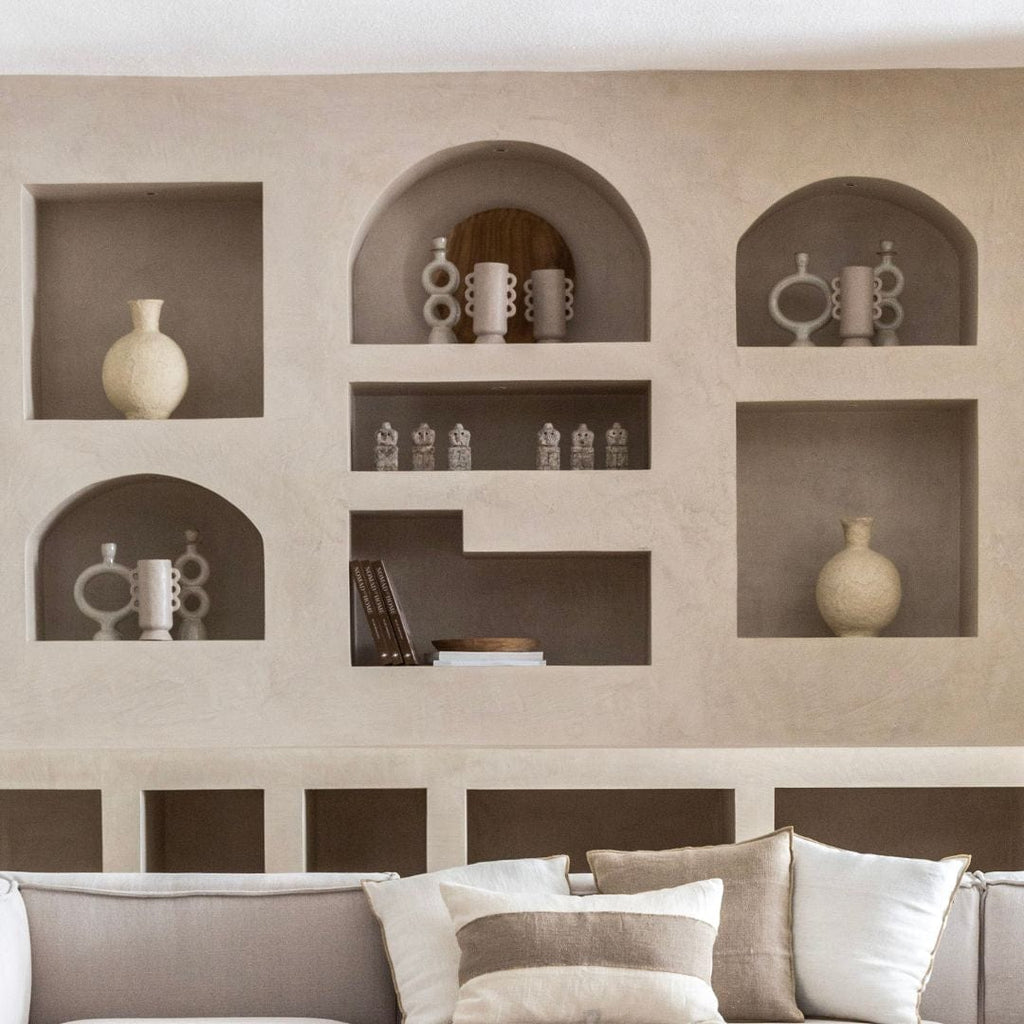 Vase en papier mâché | 24x20x32cm