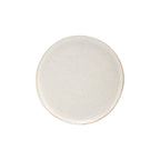 Pion Assiette de service en grès | Blanc/Gris 28.5x3.5cm