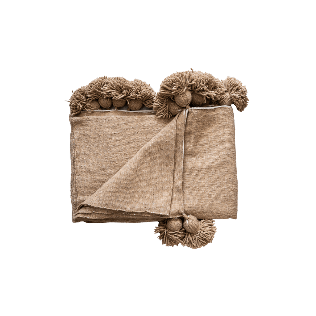 Couverture PomPom | Sable