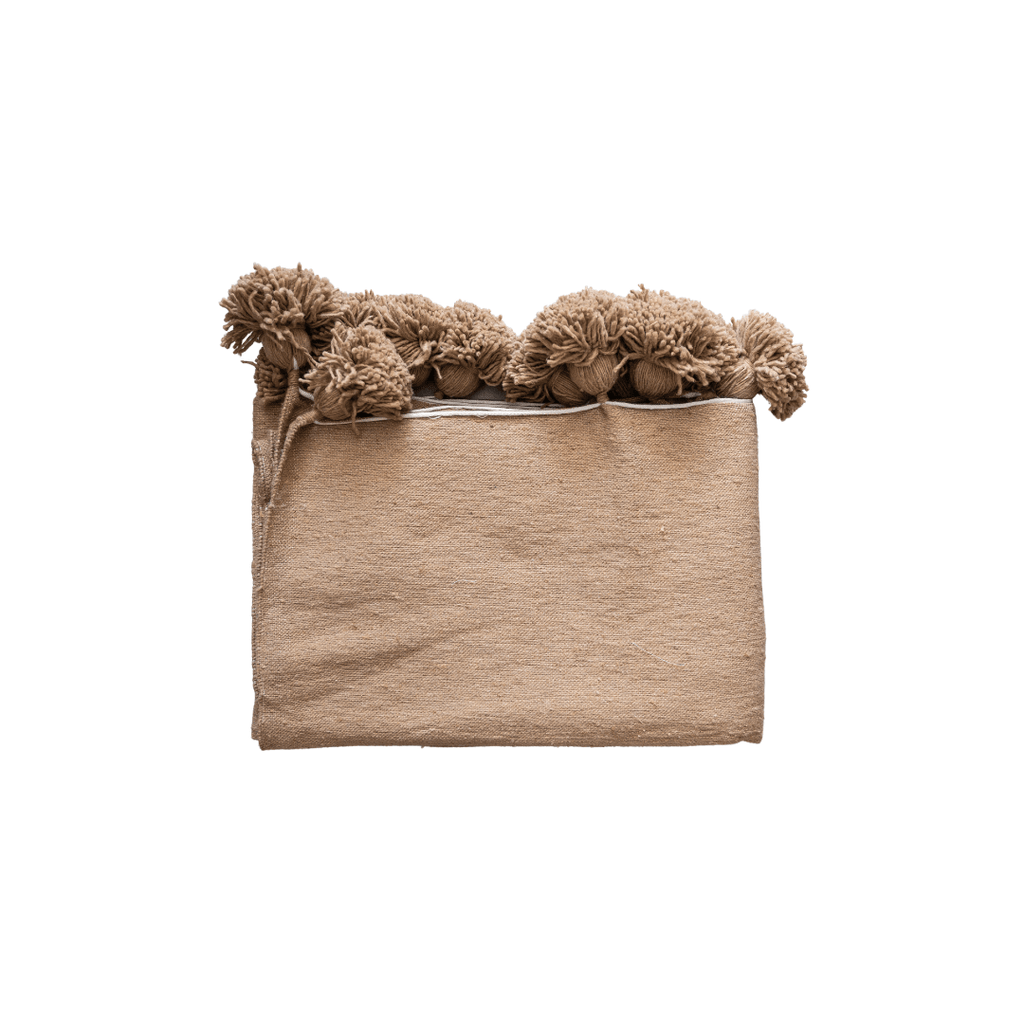Couverture PomPom | Sable