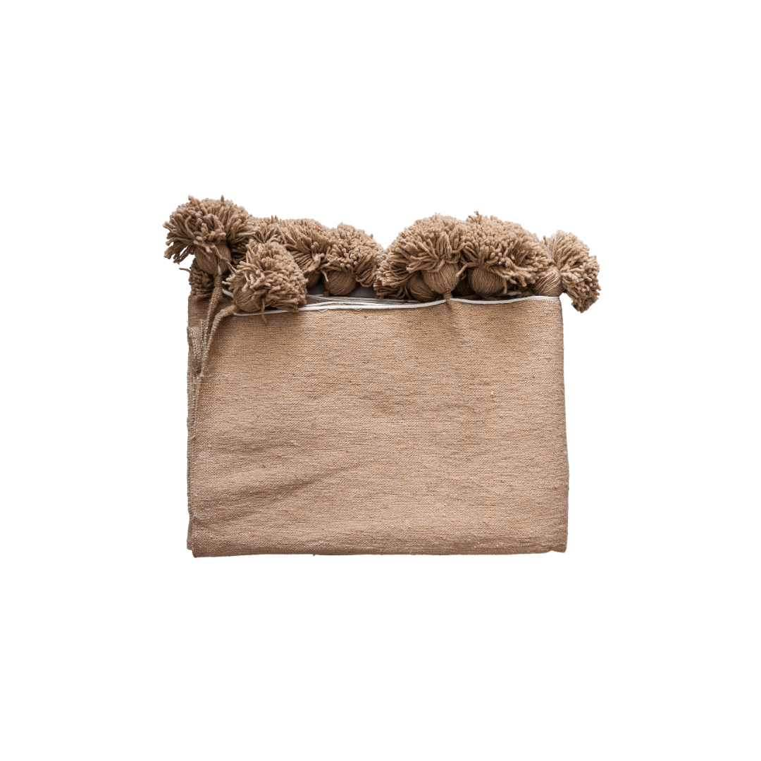 Couverture PomPom | Sable