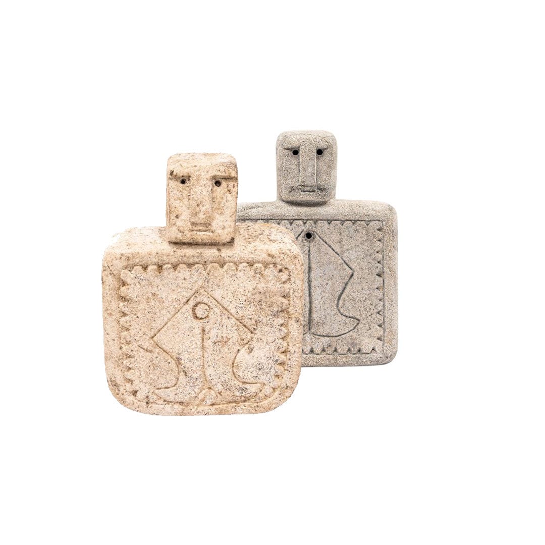 Statue en pierre de Raja Sumba, symbole tribal | Taille standard