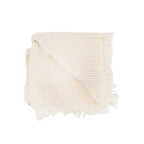 Serviette en coton recyclé | Beige | 90x170cm