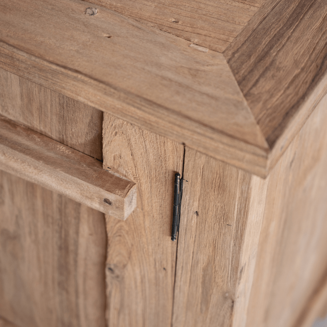 Armoire en Teck Recyclé | 185x45x72cm