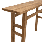 Console en Teck Recyclé | 120x30x80cm