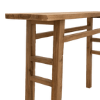 Console en Teck Recyclé | 120x30x80cm