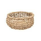 Panier rond en herbe de mer