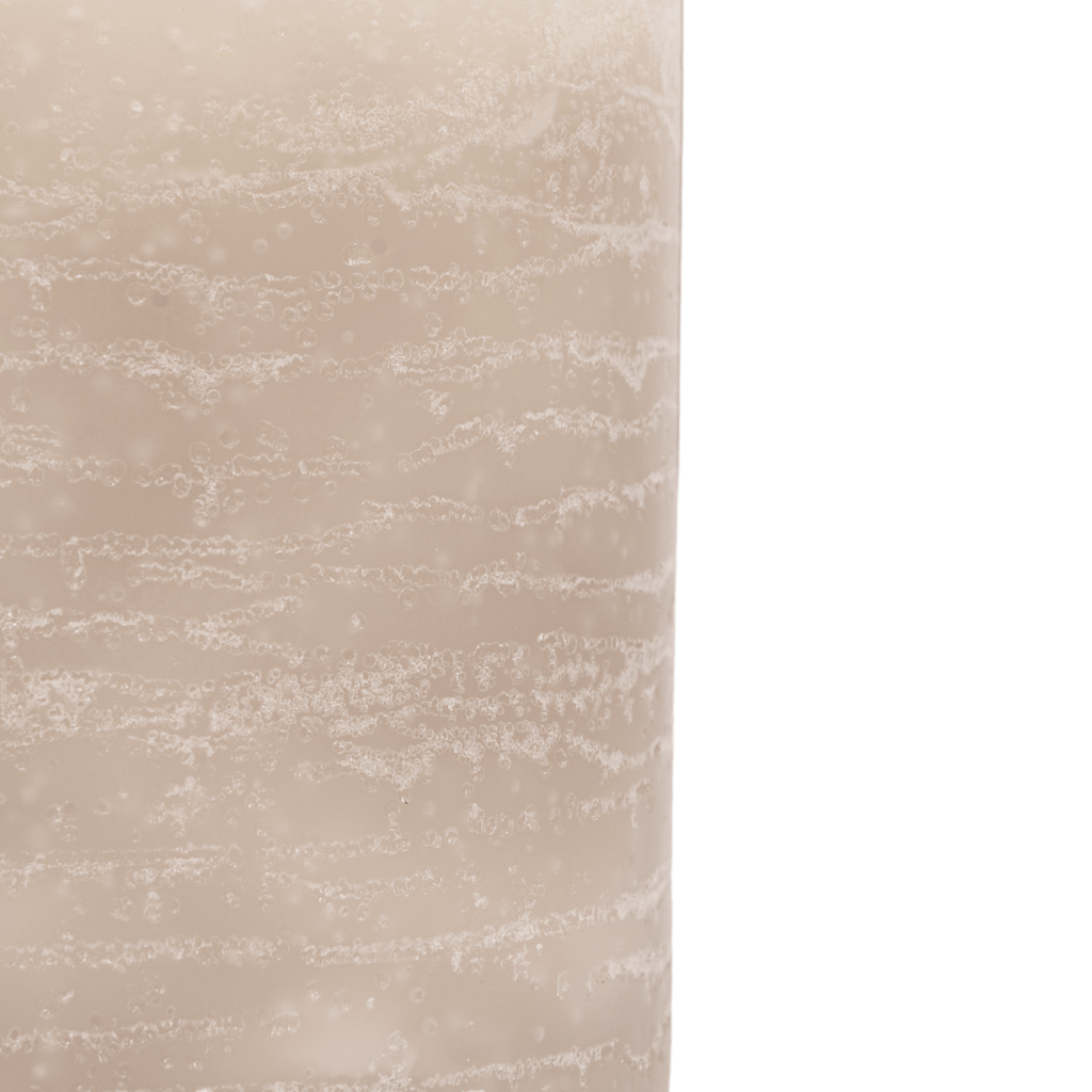Bougie rustique | Sable