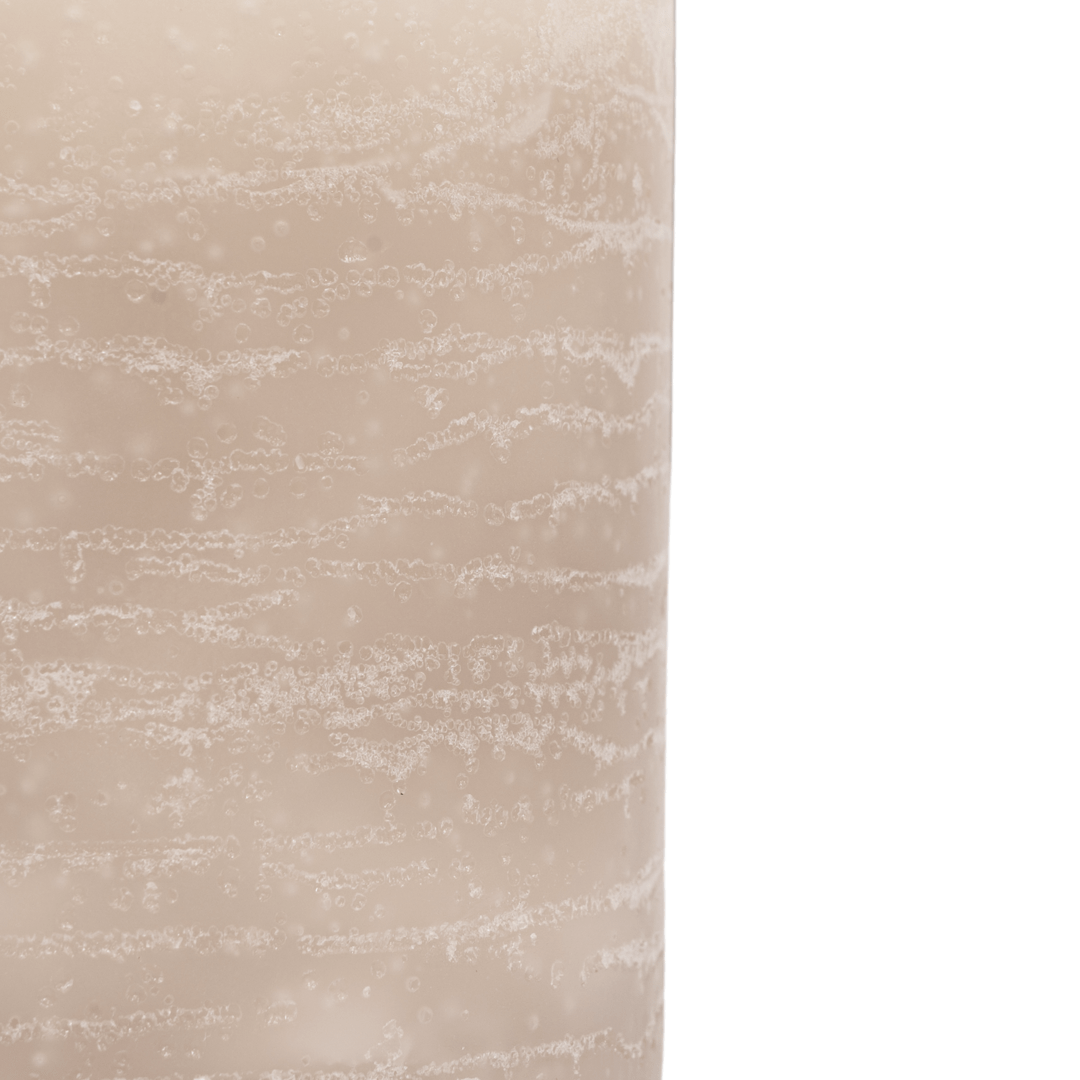 Bougie rustique | Sable