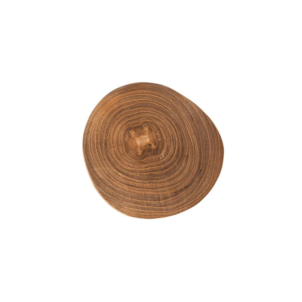 Tire-bouteille rustique | Lot de 4 | Cire d'abeille 9x12cm