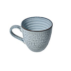 Mug rustique | Gris/Bleu 13x9x9cm