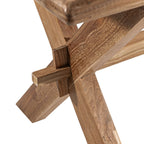 Table à manger en teck recyclé Sahara